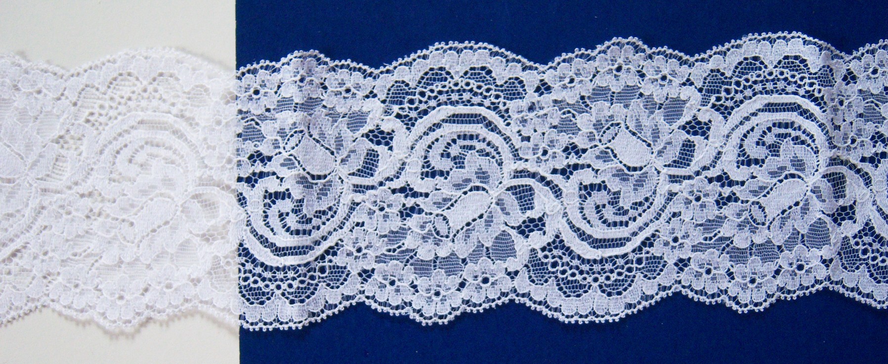 White #1144 Nylon 3 1/4" Lace