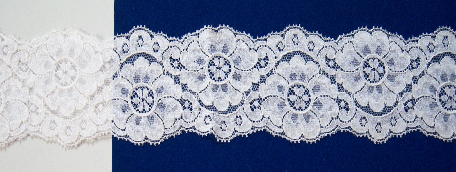 Star White 2 7/8" Lace