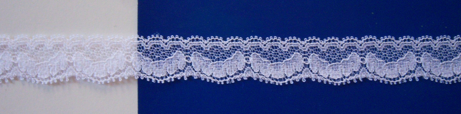 Med White 7/8" Nylon Lace