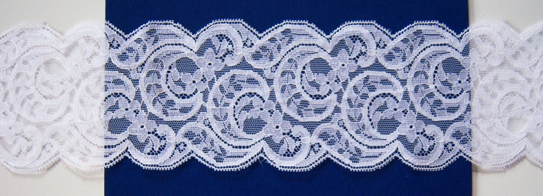 White #200/1144 Nylon 3 5/8" Lace