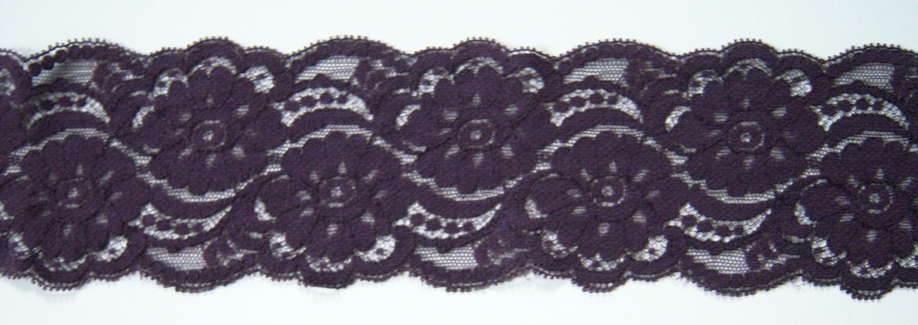 Black 3 1/4" Nylon Lace