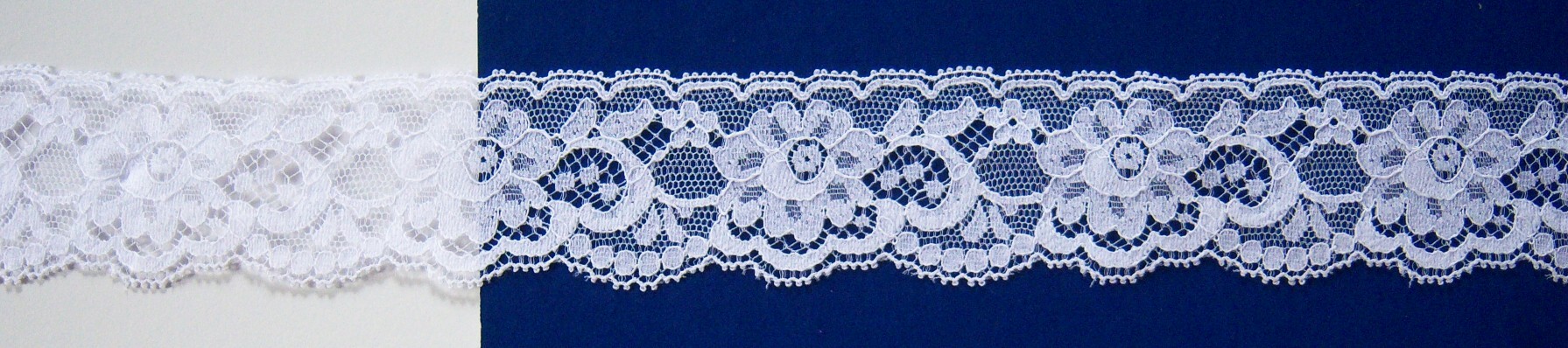 White #200/1144 Nylon 1 1/2" Lace