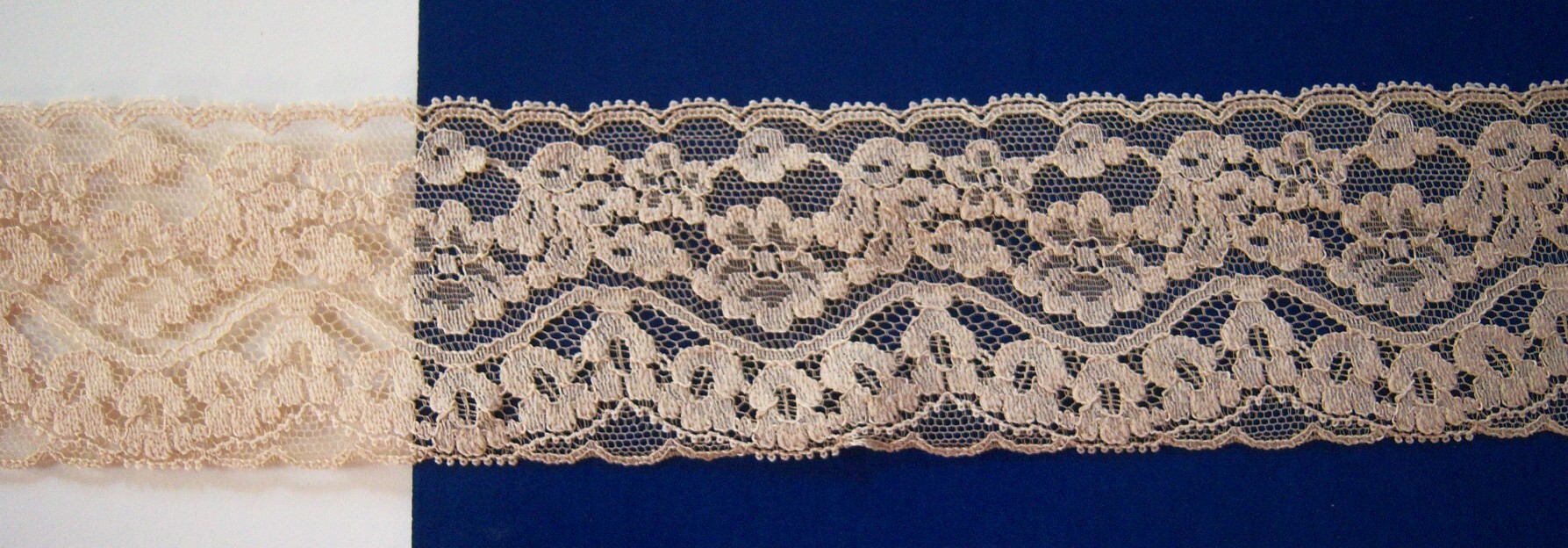 Subtle Nude Nylon 2 3/4" Lace