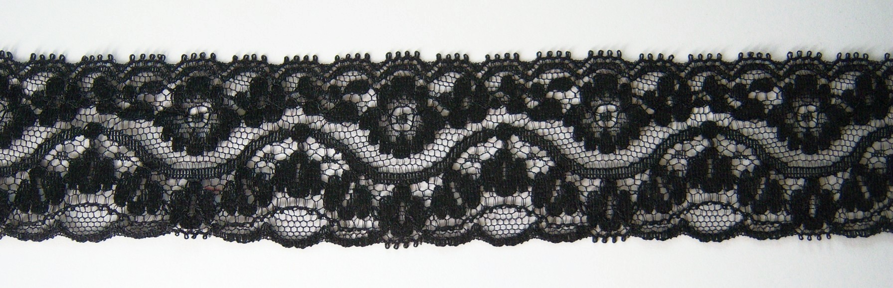 Black 1 3/4" Nylon Lace