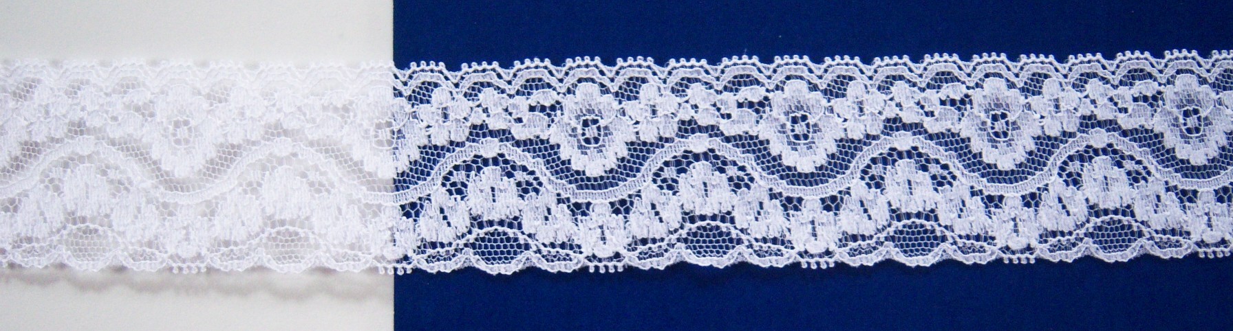 White #200/1144 Nylon 1 7/8" Lace