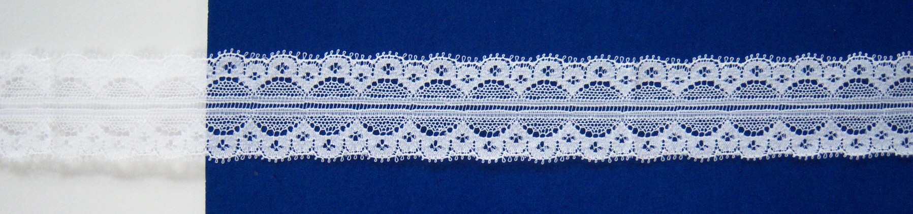 White #1000 Nylon 1 1/8" Lace