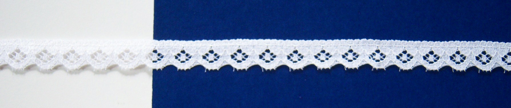 White 486/1144 Nylon 9/16" Lace