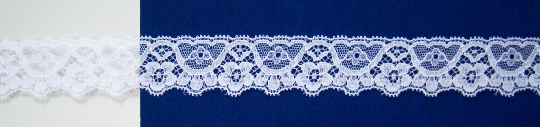 White 1 1/4" Lace