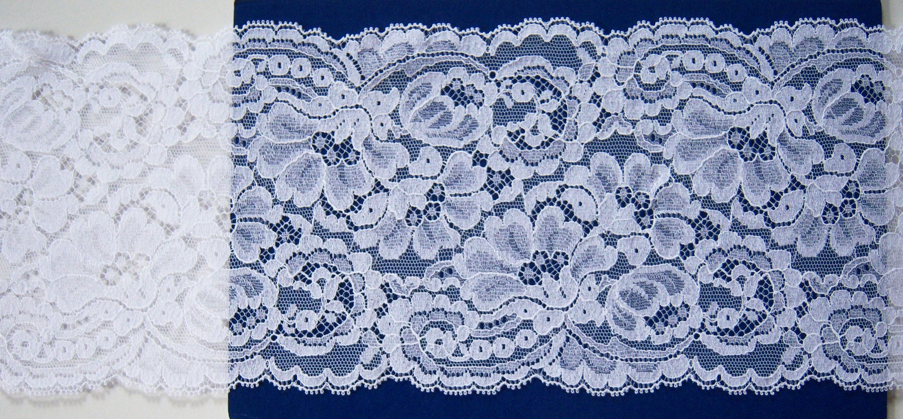 White #1144 Nylon 5 1/2" Lace