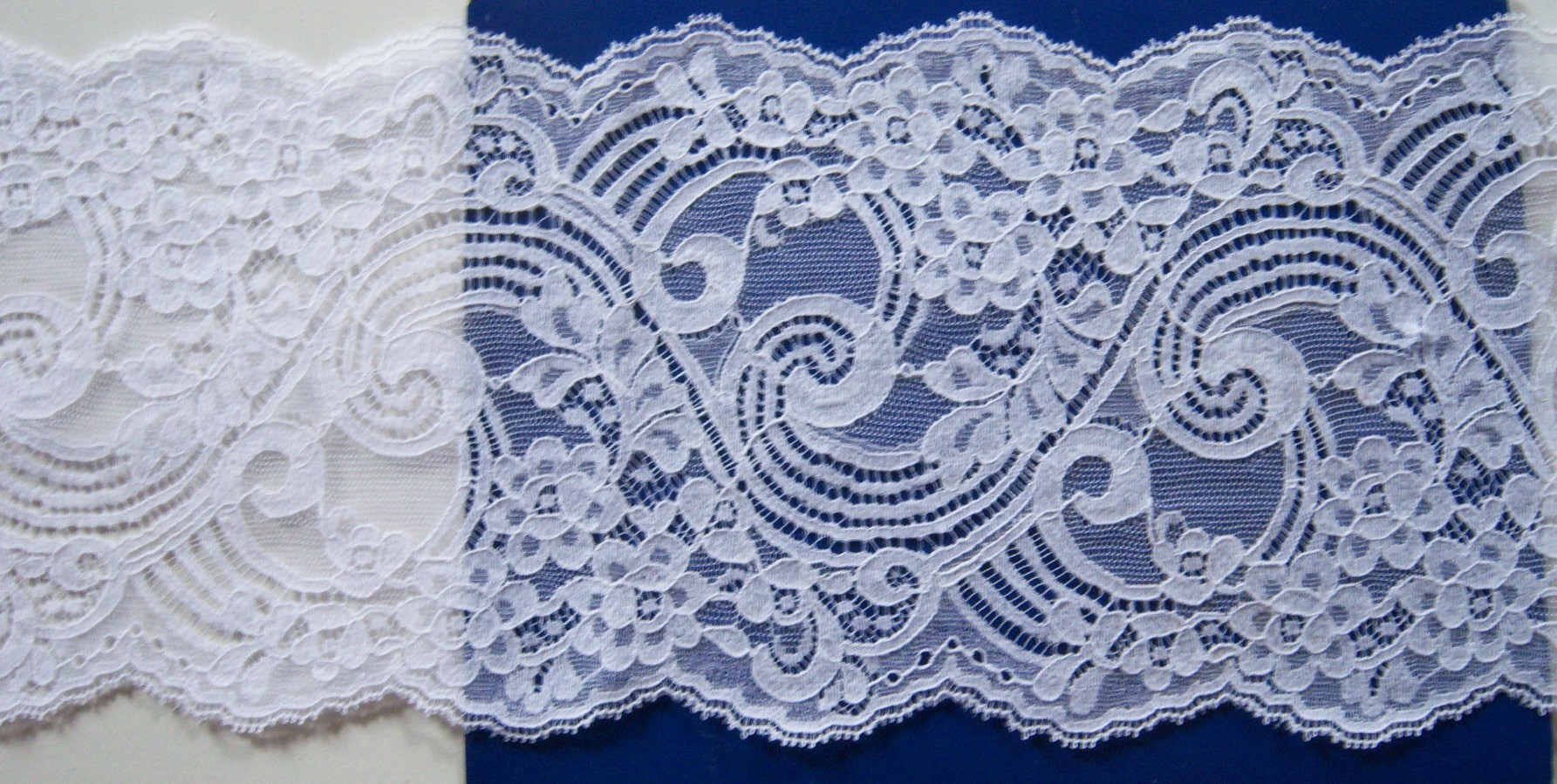 White 5 1/4" Lace