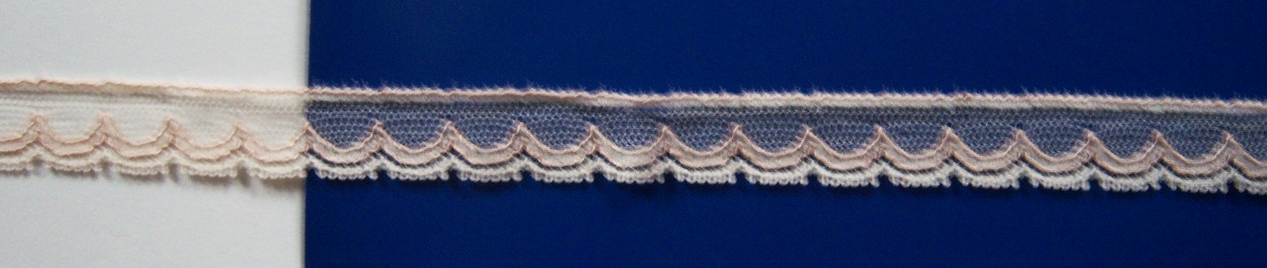 Beige Nylon/28 Rayon 5/8" Lace