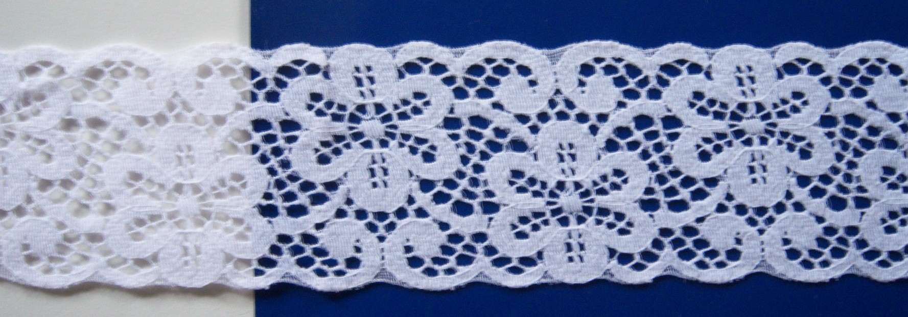 White #1144 Nylon 2 1/4" Lace