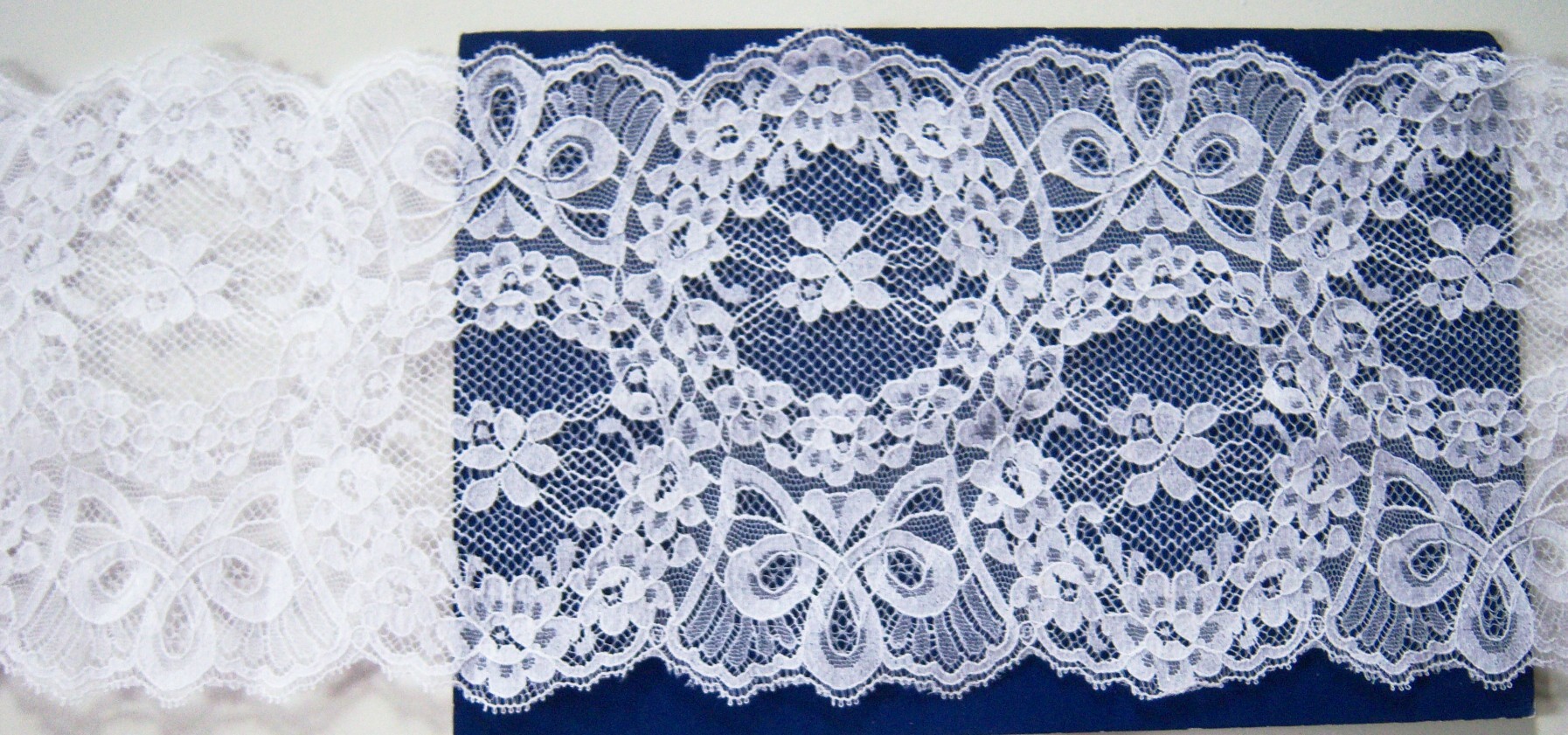 White 5 1/2" Lace