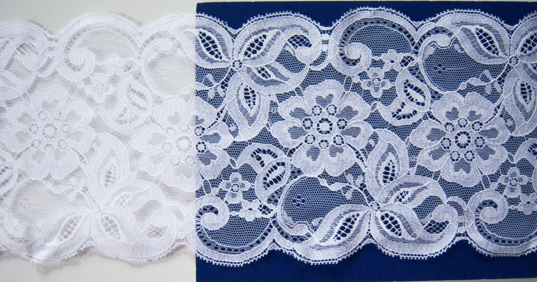 White 5 1/2" Lace