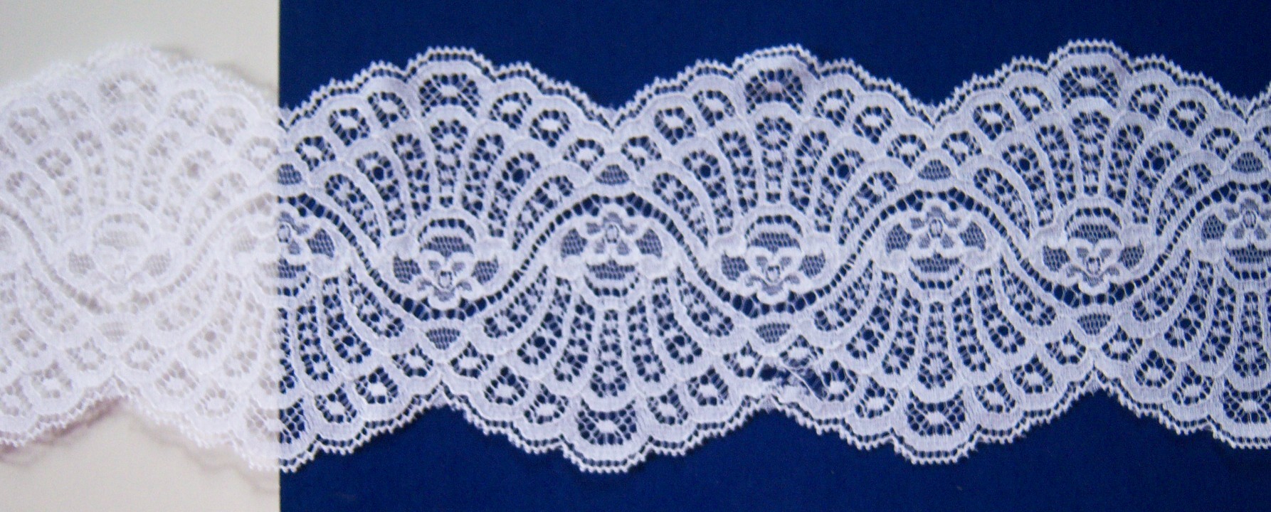 White #1144 Nylon 3 3/4" Lace