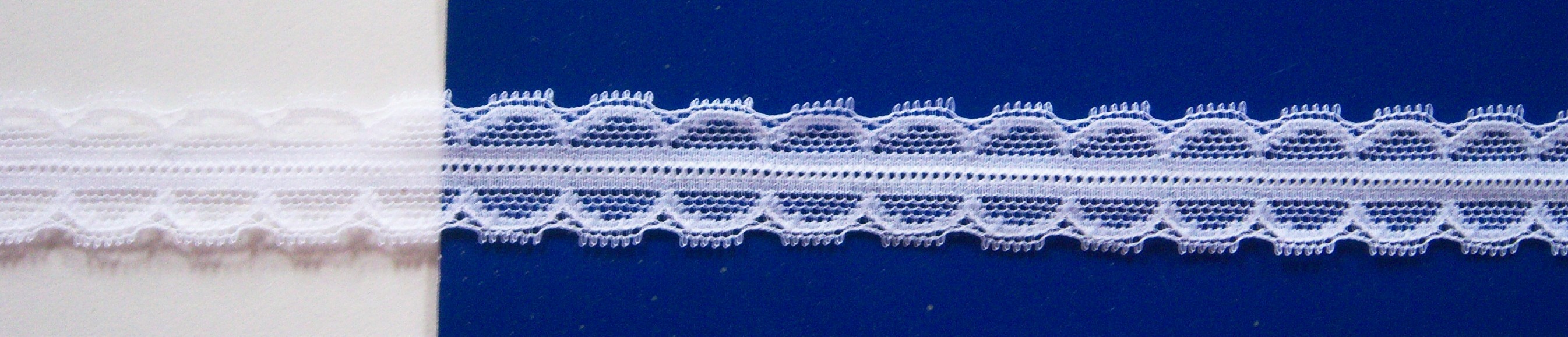 White #1144 Nylon 7/8" Lace