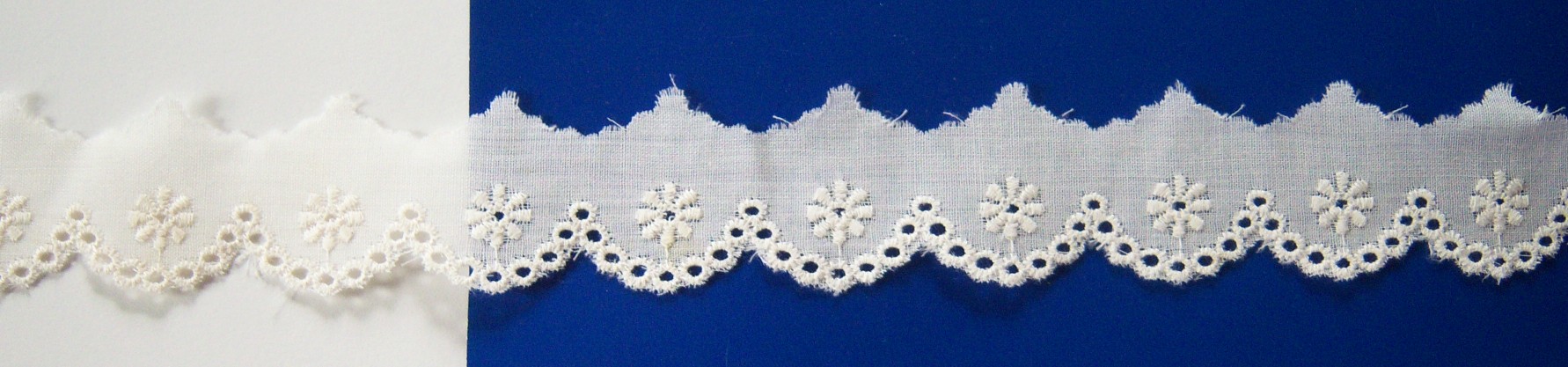 Candlelight 1" Eyelet Lace