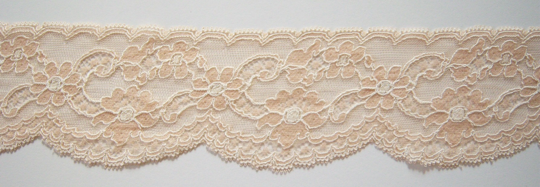 Ecru/Nude 2 3/8" Lace