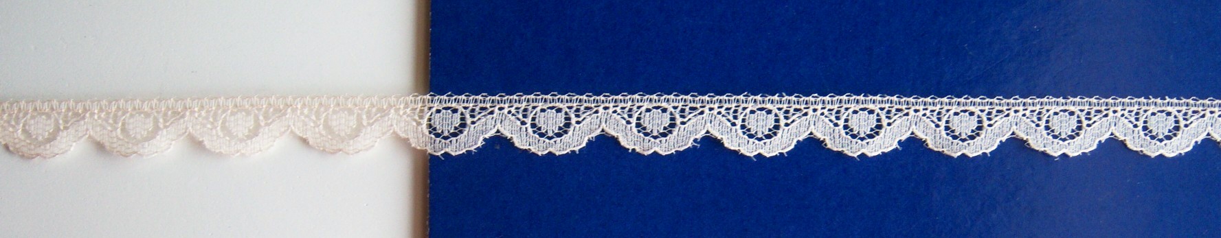 Beige 1/2" Nylon Lace