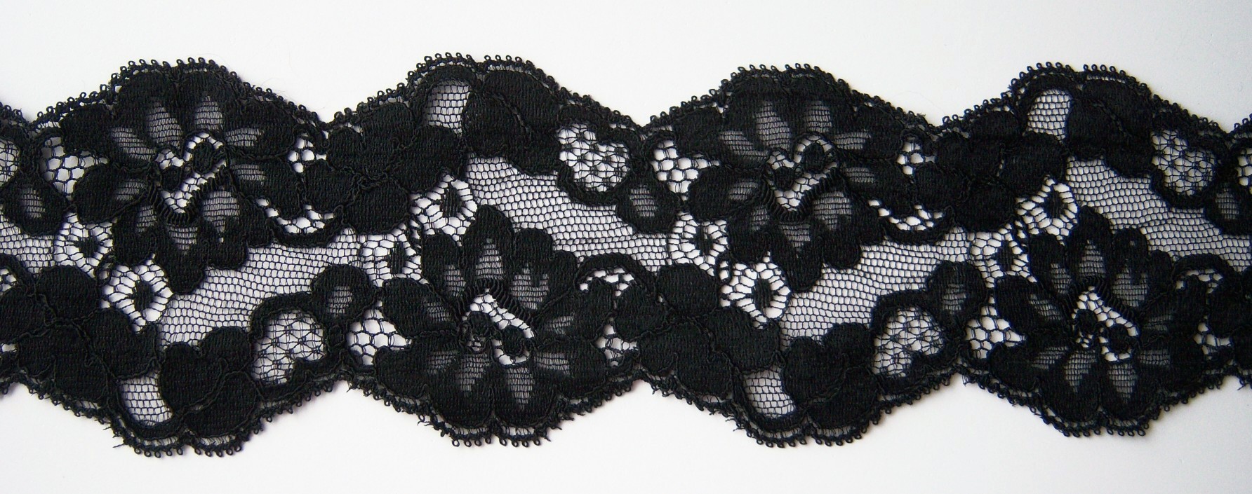 Black 2 3/4" Nylon Lace