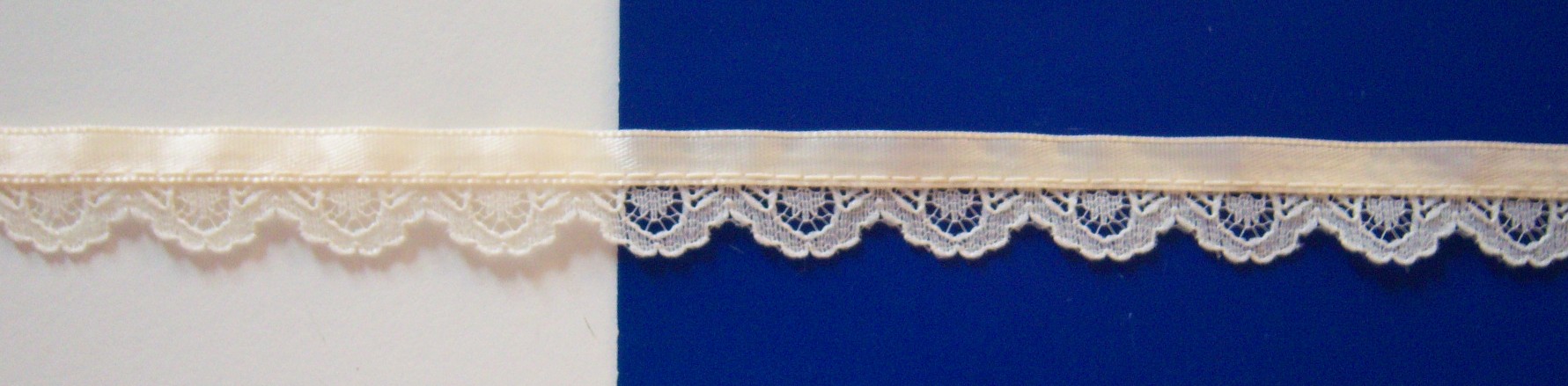 Ivory/Ribbon Nylon 9/16" Lace