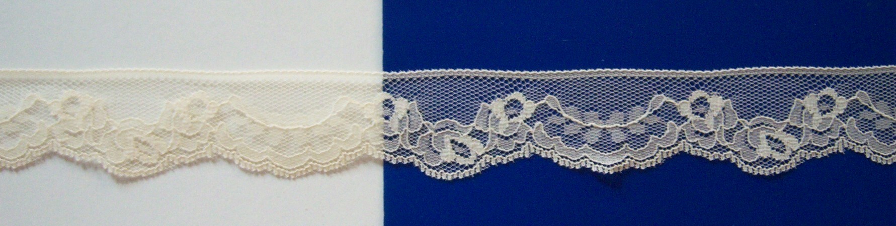 Beige Nylon 1 1/4" Lace