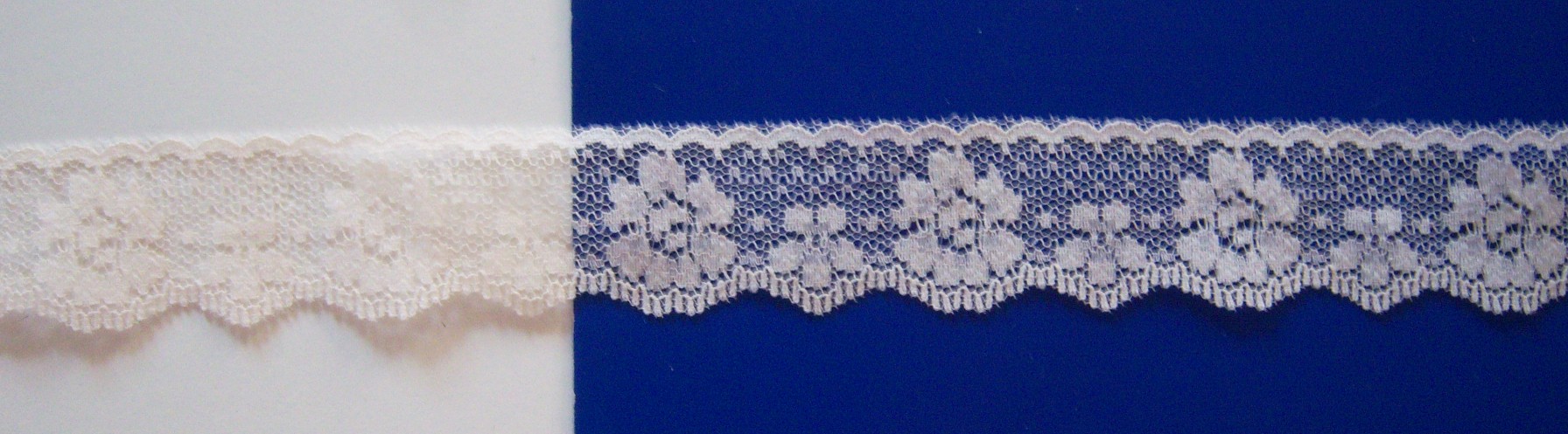 Natural 1 1/8" Nylon Lace