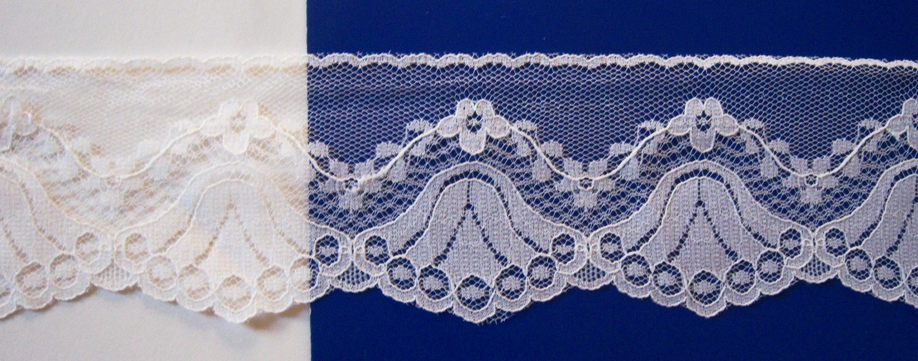 Ivory Nylon 2 3/4" Lace