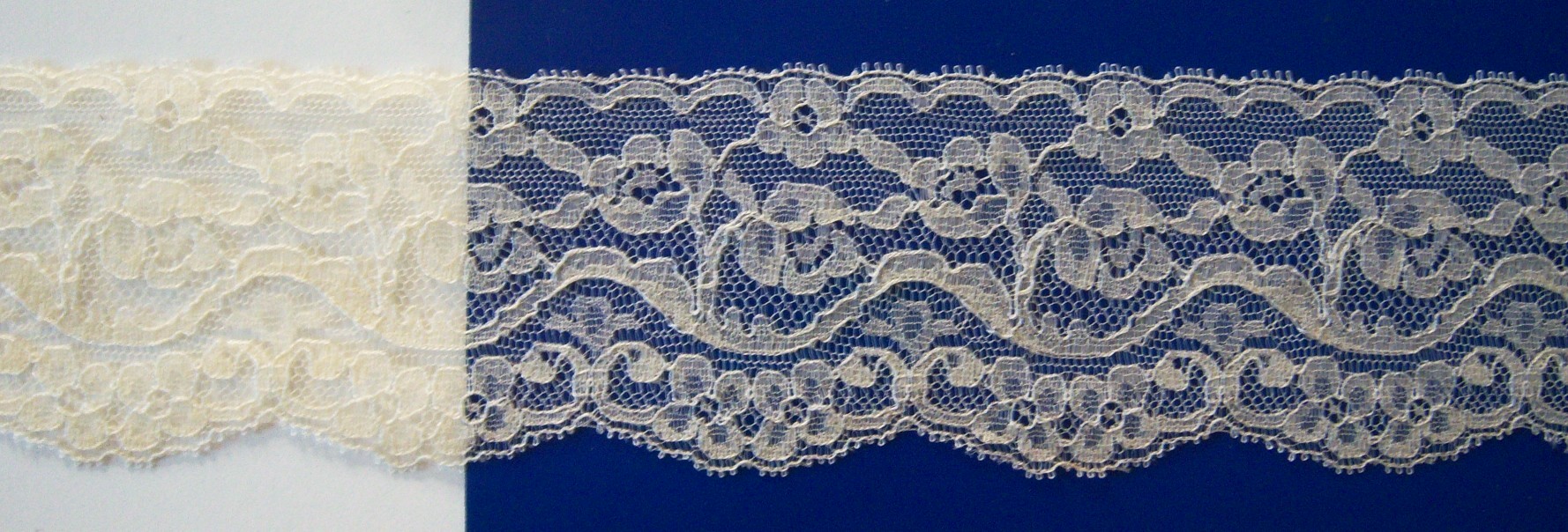 French Ecru #9710 Nylon 2 1/2" Lace