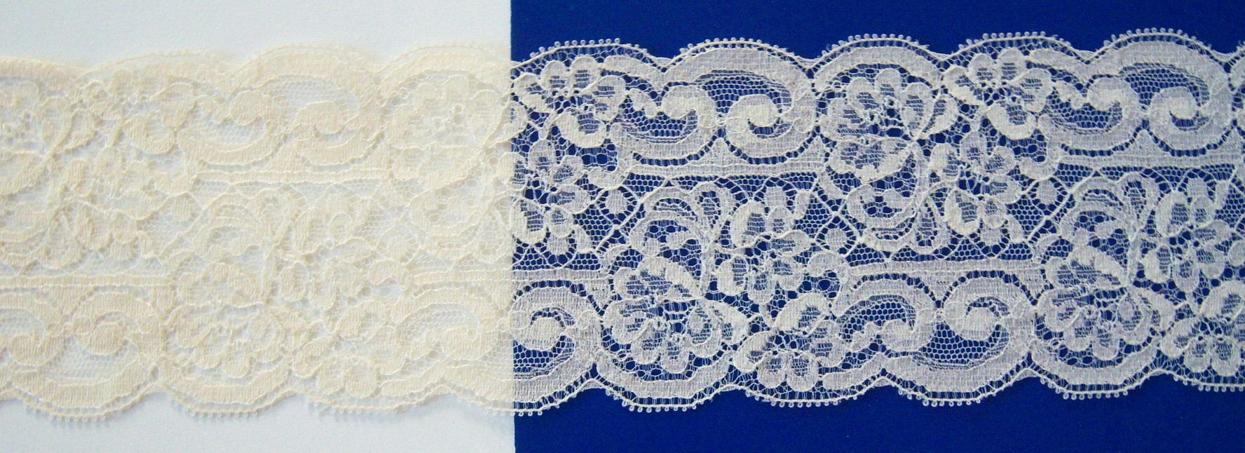 French Ecru #9710 Nylon 3 1/4" Lace