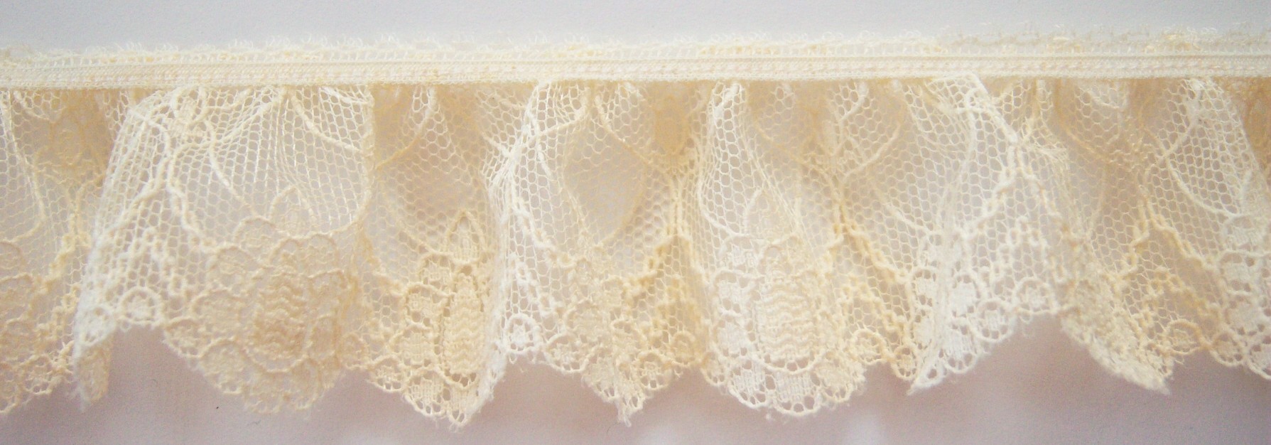 Maize 1 3/4" Ruffled Lace