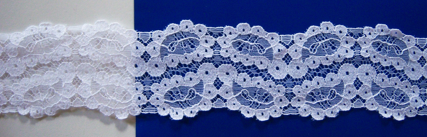 White 2" Nylon Lace