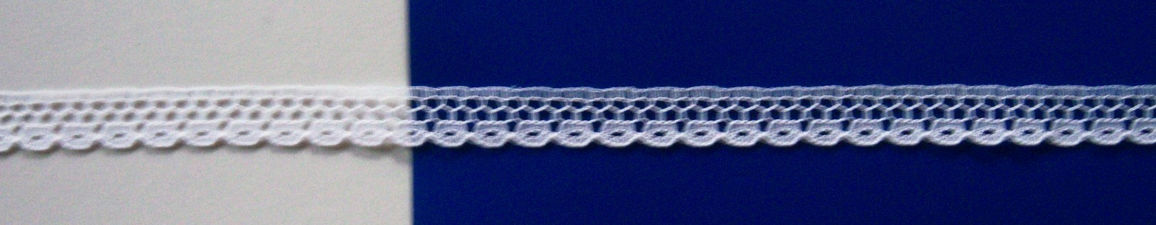 White Nylon 1/2" Lace