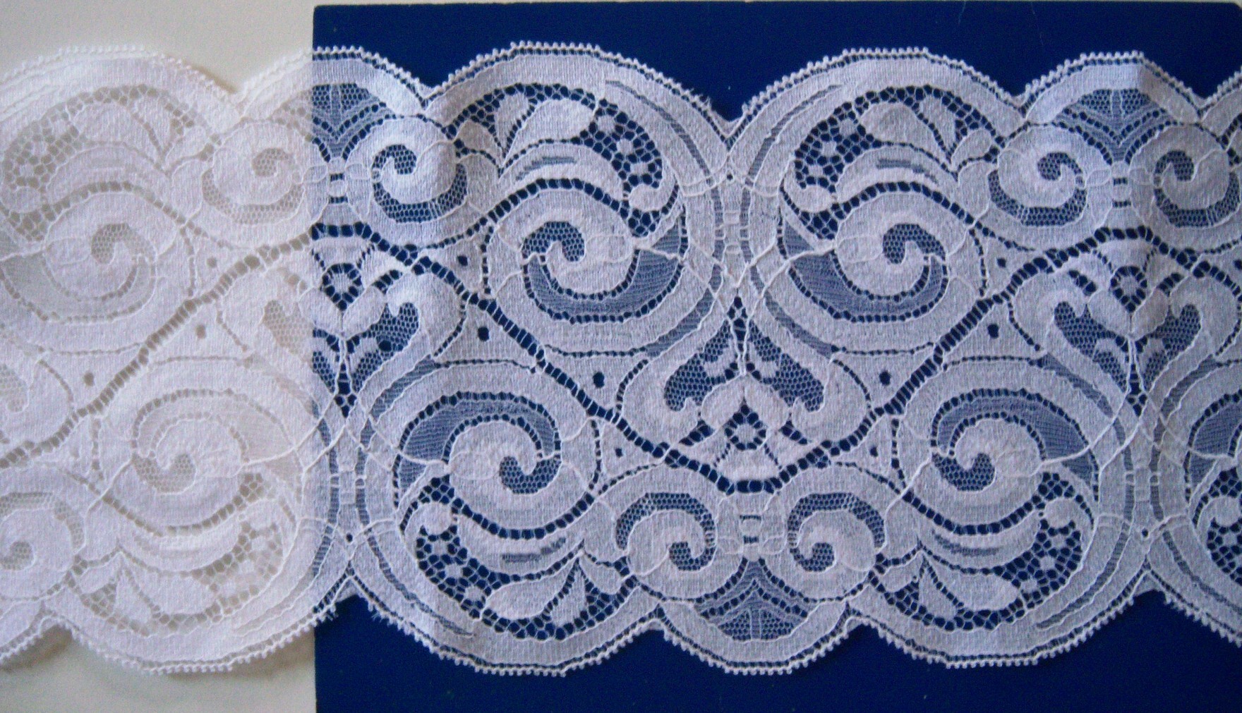 White 5" Nylon Lace