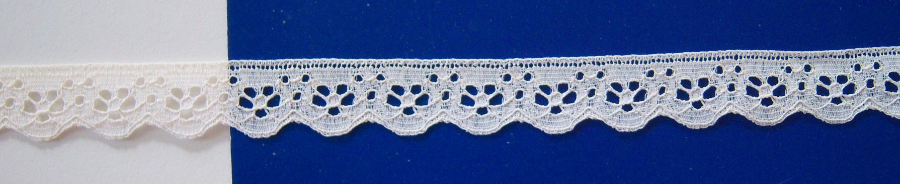 Light Ivory 3/4" Nylon Lace