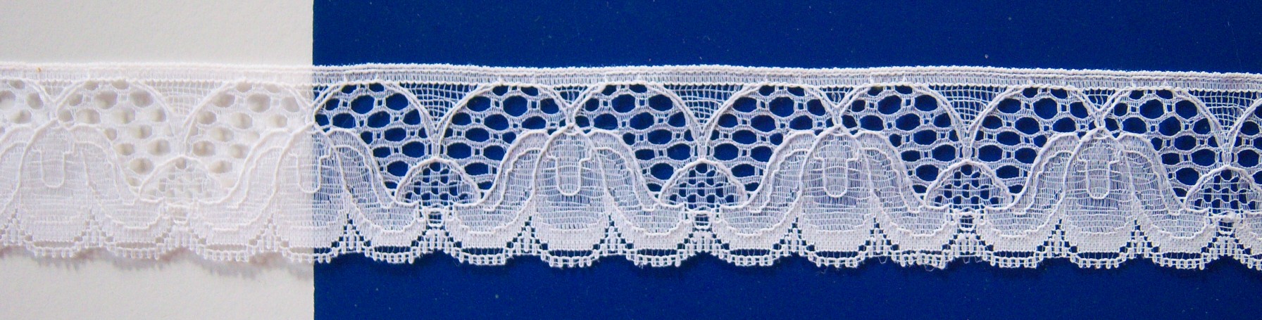 Antique White 1 3/8" Nylon Lace