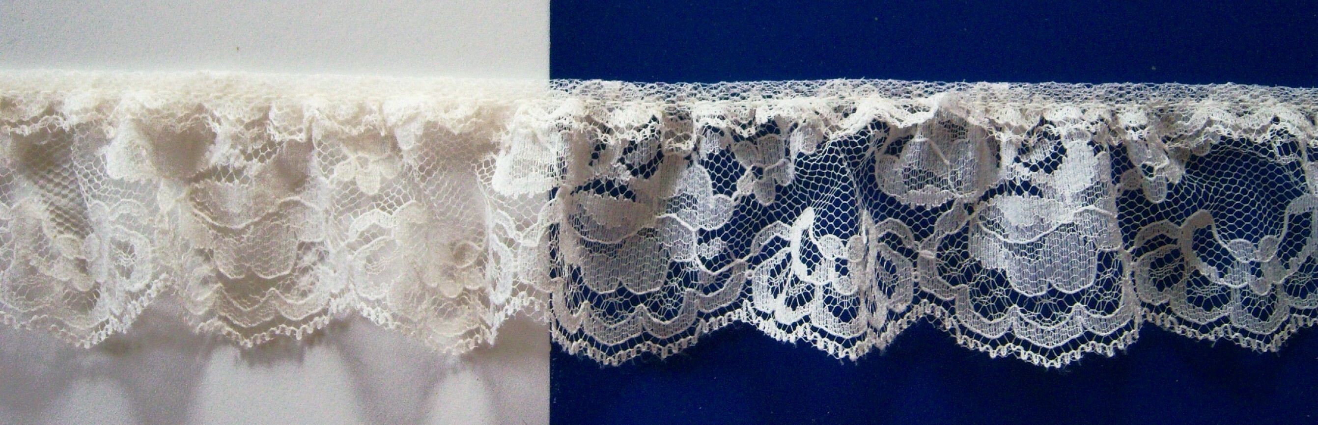 Candlelight 2 1/2" Gathered Lace