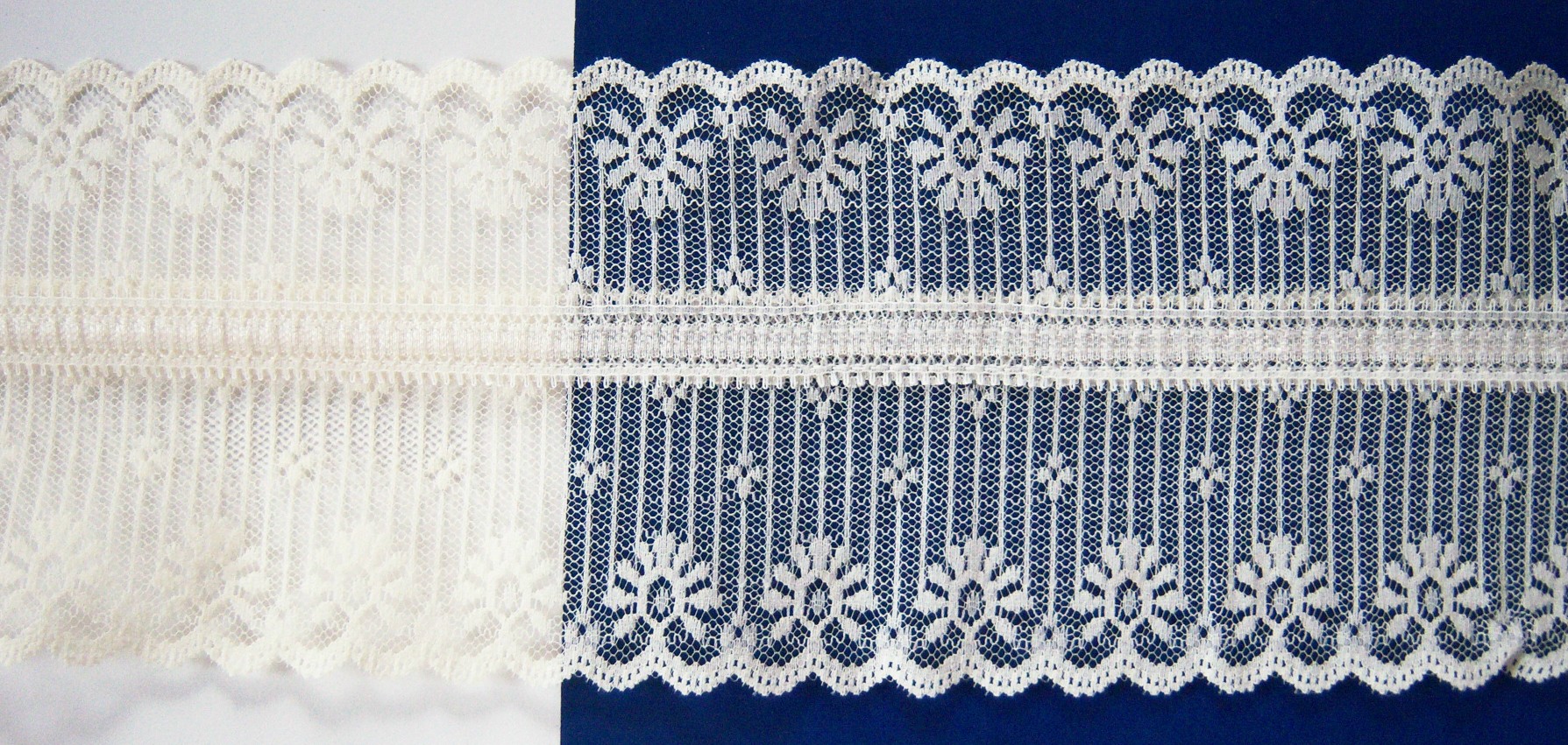 Ivory 4 1/2" Nylon Lace