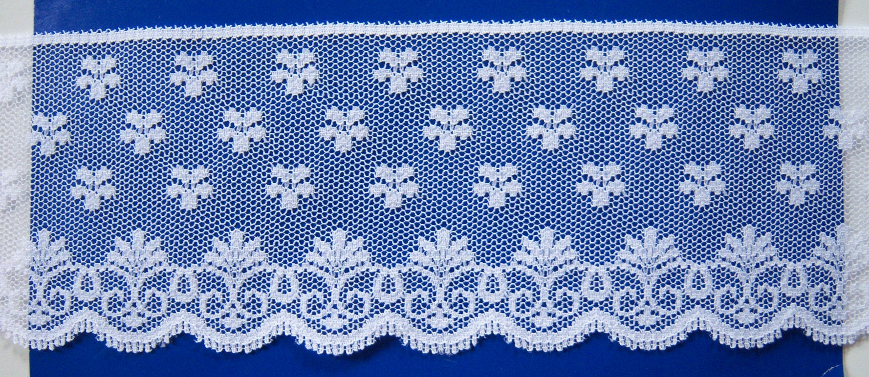 White 3" Nylon Lace