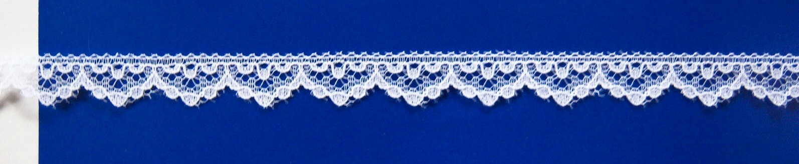 White 1/2" Nylon Lace