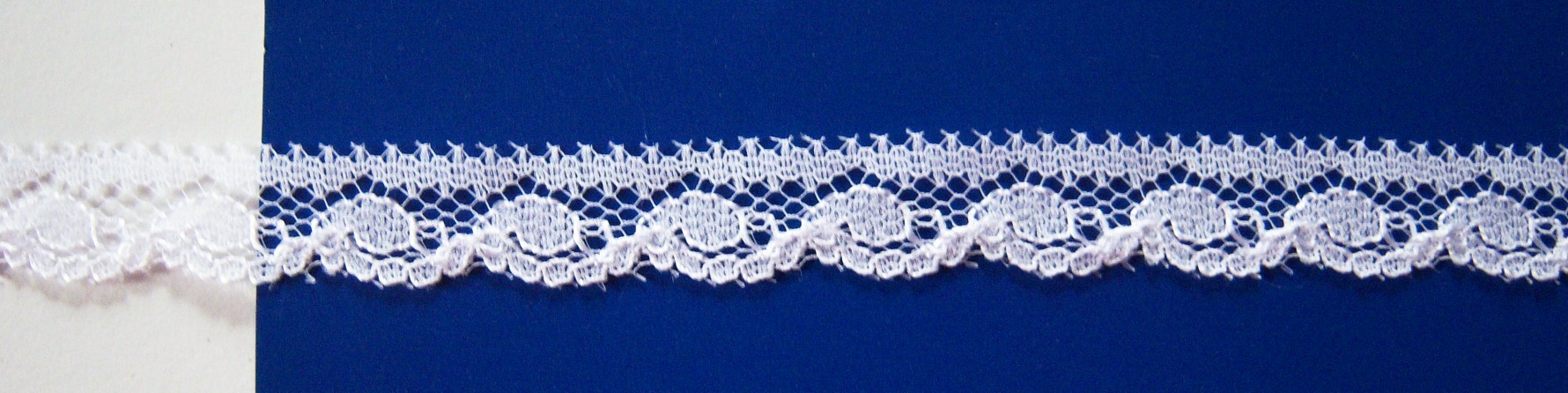 White 7/16" Nylon Lace