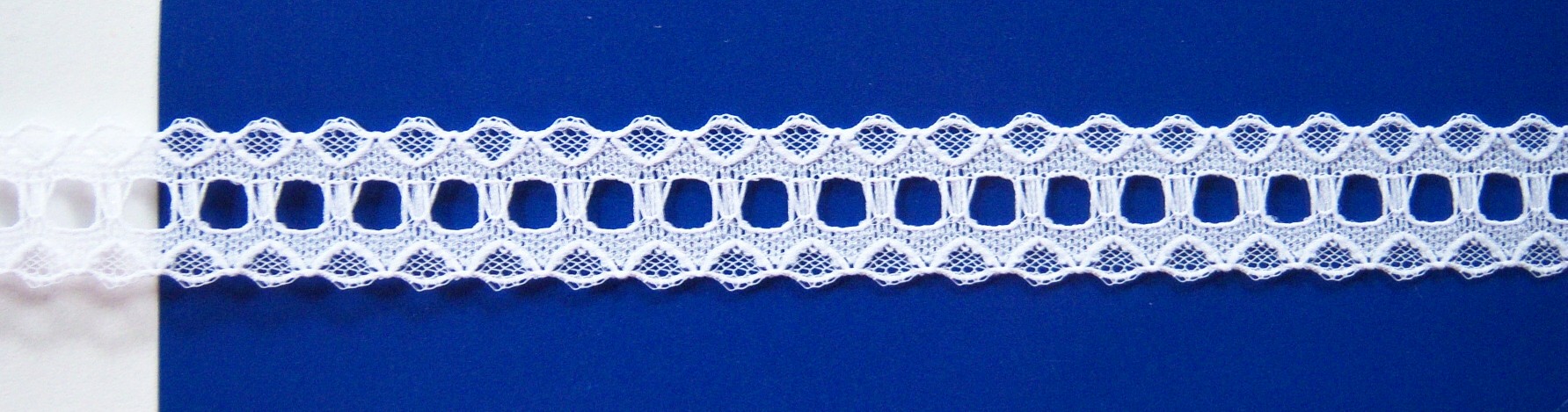 White 11/16" Nylon Lace