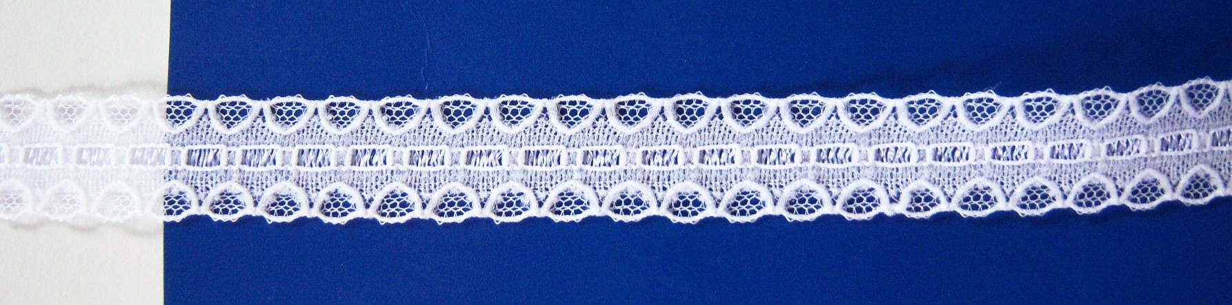 White 11/16" Nylon Lace