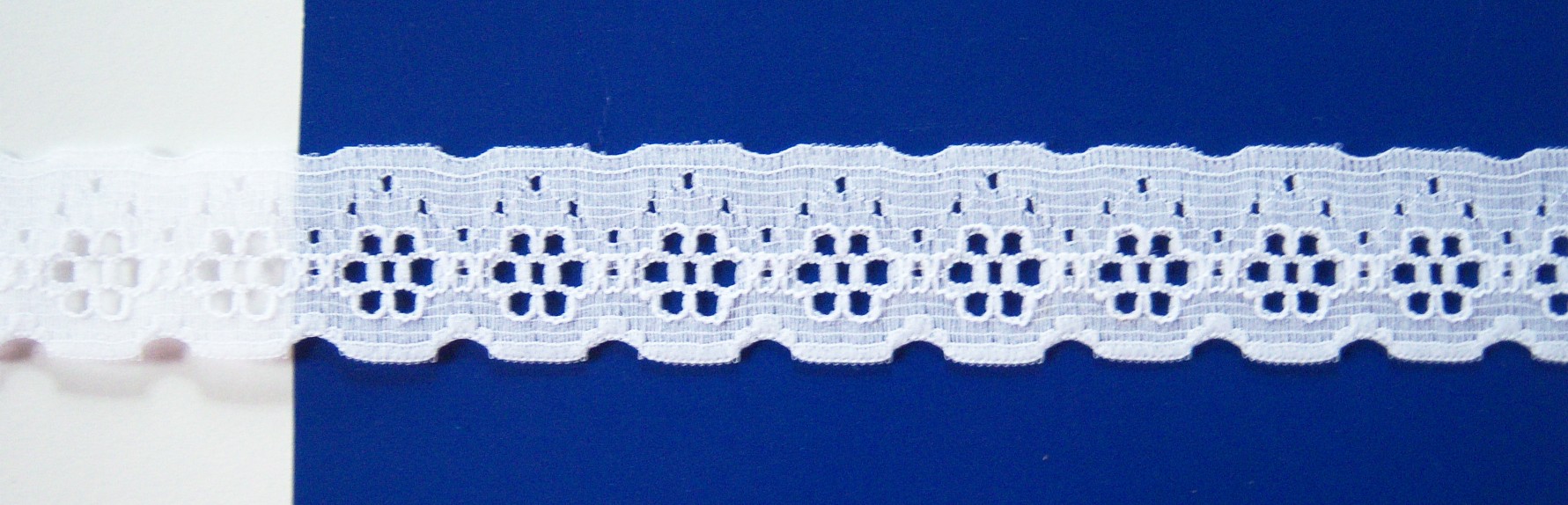 White 1" Nylon Lace