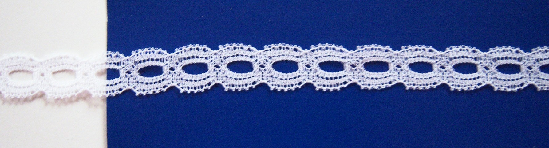 White 1/2" Nylon Lace