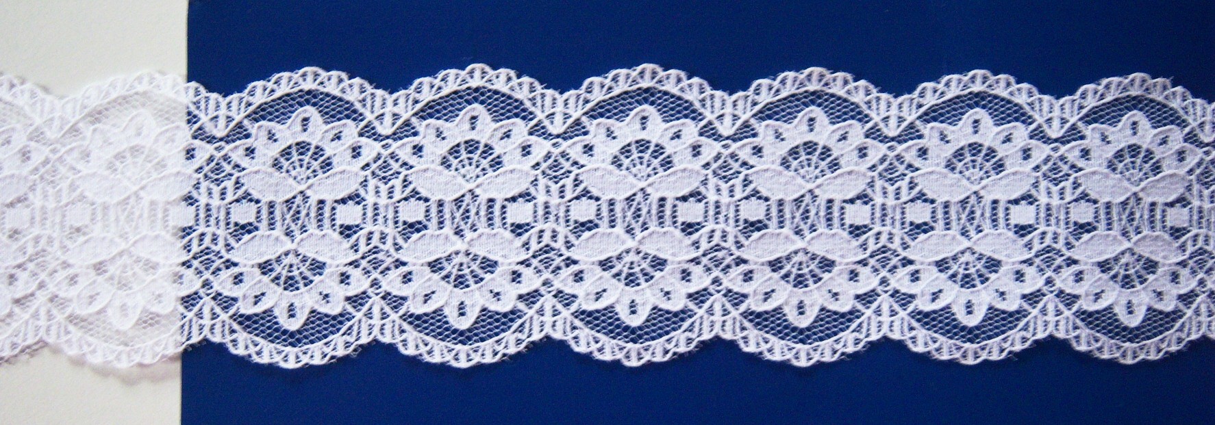 White 2" Nylon Lace