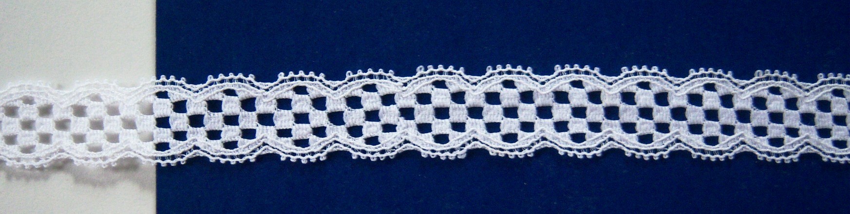 White 3/4" Lace