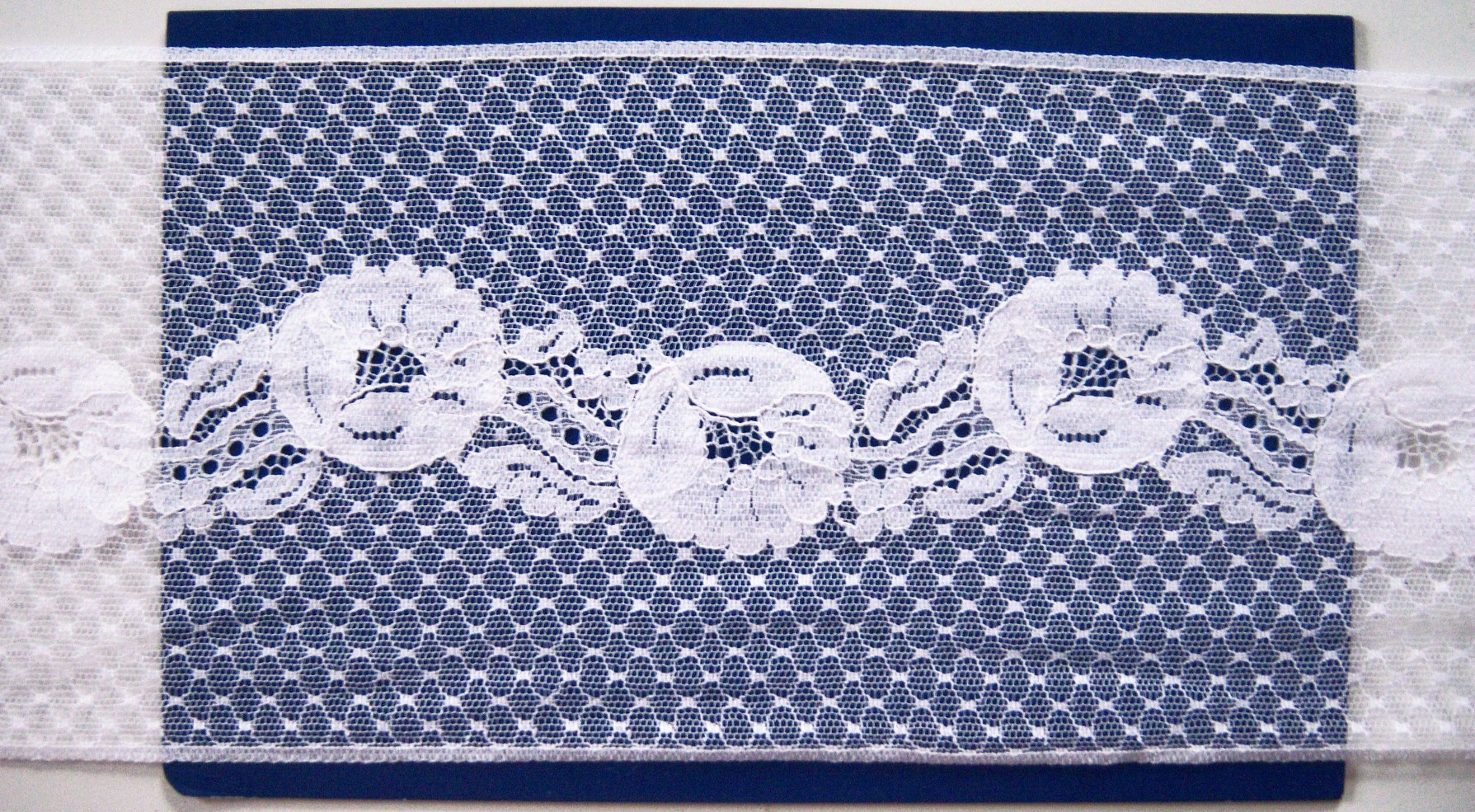 White 5 1/4" Nylon Lace