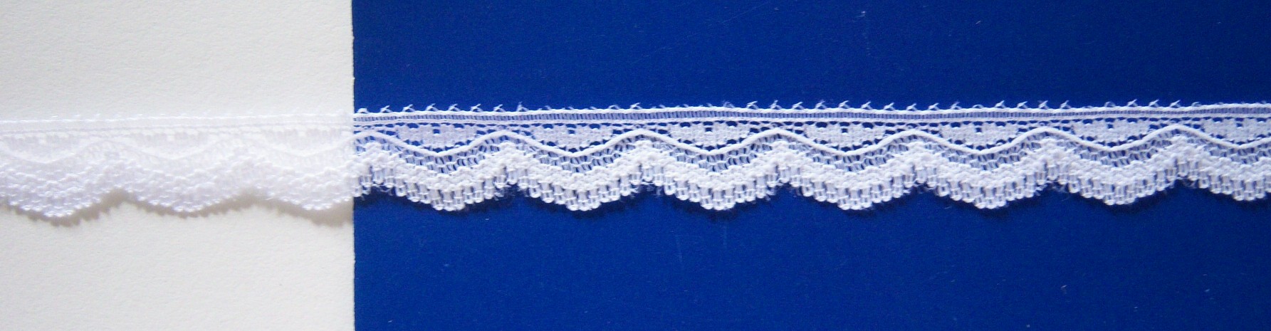 White 7/16" Nylon Lace