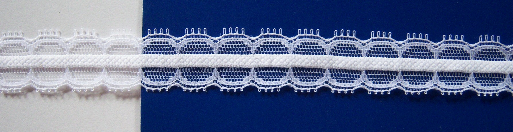 White 15/16" Nylon Lace